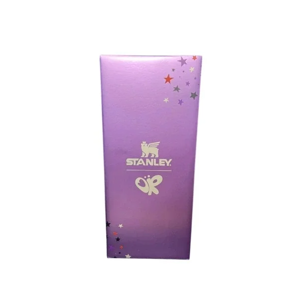 Olivia Rodrigo x Stanley Quencher H2.0 FlowState Tumbler 40oz Purple Star NEW - Picture 4 of 5